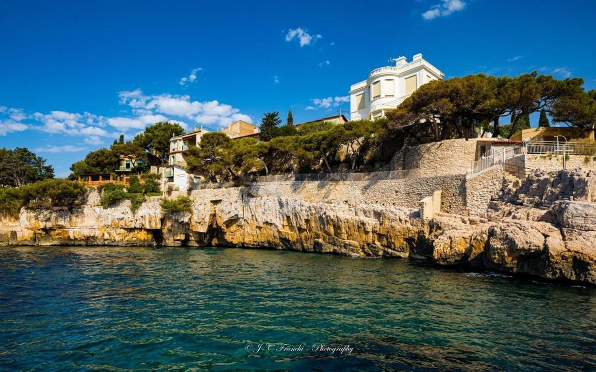 La Maison De Doms Avec Jacuzzi Et Vue Mer Cassis Eksteriør bilde